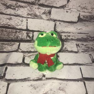 4-1/2" Fine toy Christmas frog stuffed animal